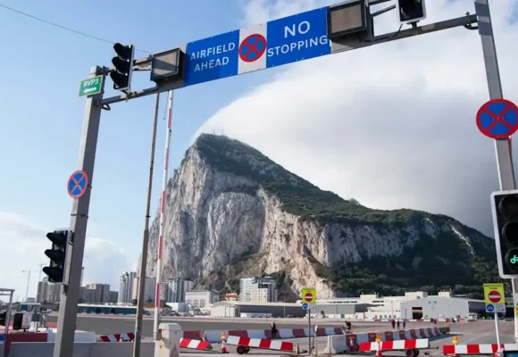 Spain begins Gibraltar airport checks as Brexit reaches the Rock